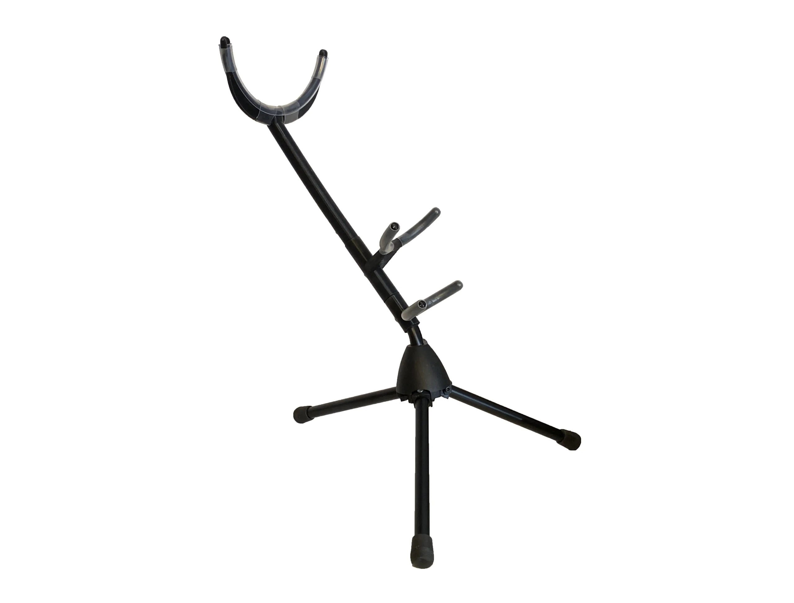 スタローン Stand in black fitting to AlpenSax. - Suissewood Alphorn & AlpenSax