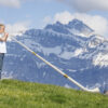Alphorn 3-teilig Riegel-Ahorn, Fis/Ges und F komplett